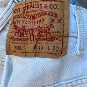 Vintage 501 jeans